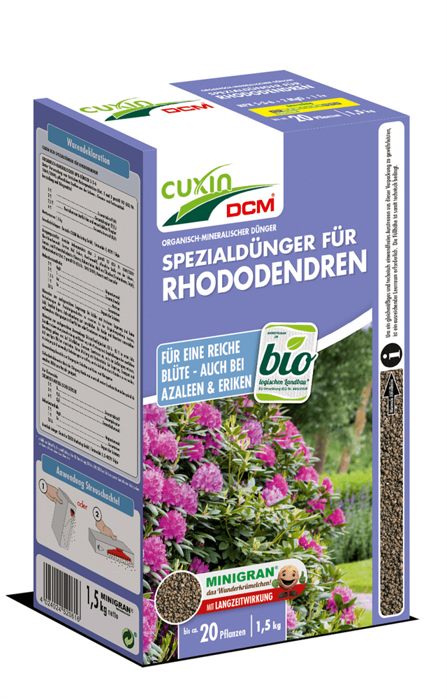 Cuxin Rhododendren-Dünger - Cuxin - Gartenbedarf > Dünger - DerGartenmarkt.de shop.dergartenmarkt.de