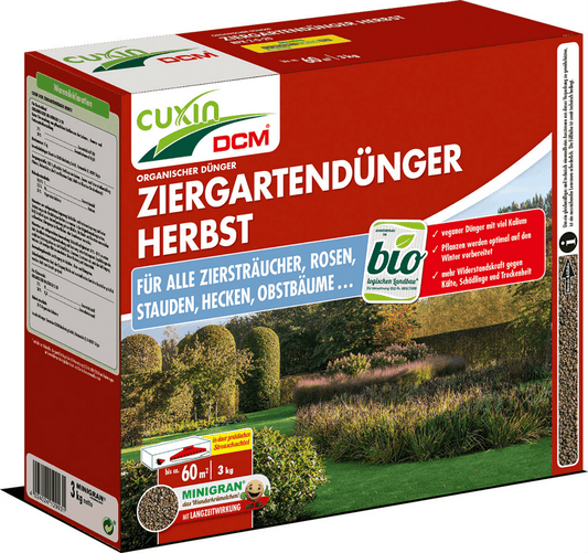 Cuxin Ziergartendünger Herbst - Cuxin - Gartenbedarf > Dünger - DerGartenmarkt.de shop.dergartenmarkt.de