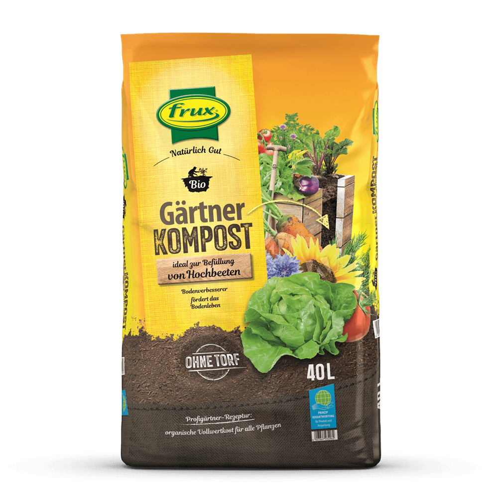 frux Bio Gärtner-Kompost – Bodenverbesserer