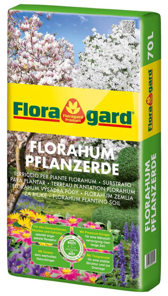 Floragard Florahum® Pflanzerde - Floragard - Gartenbedarf > Gartenerden - DerGartenmarkt.de shop.dergartenmarkt.de