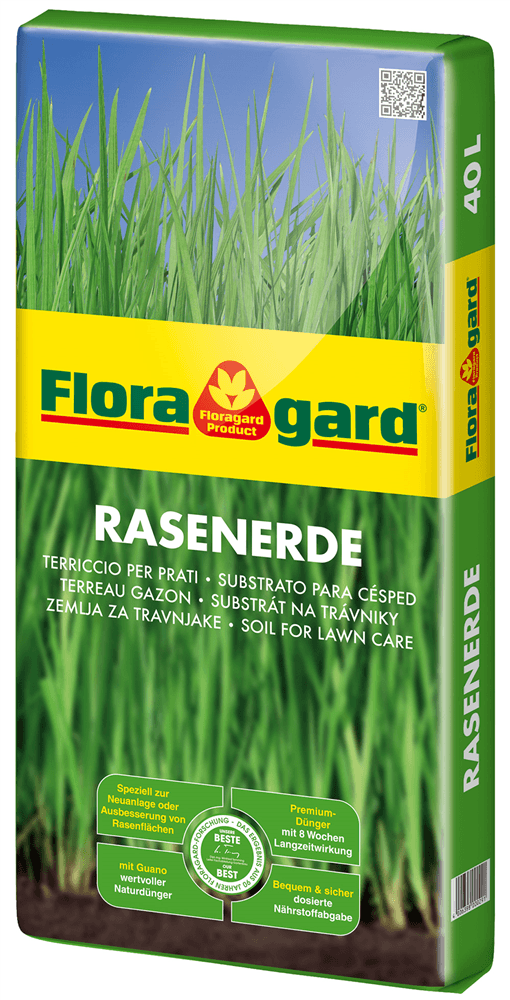 Floragard Rasenerde - Floragard - Gartenbedarf > Gartenerden > Rasenerden - DerGartenmarkt.de shop.dergartenmarkt.de