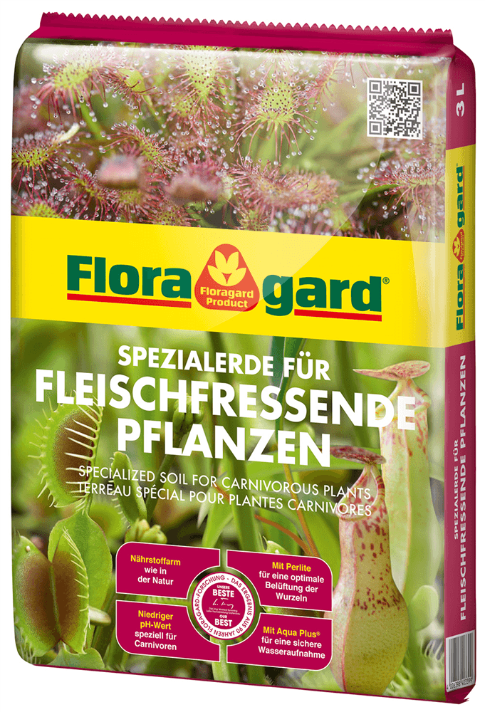 Floragard Spezialerde für fleischfressende Pflanzen - Floragard - Gartenbedarf > Gartenerden - DerGartenmarkt.de shop.dergartenmarkt.de