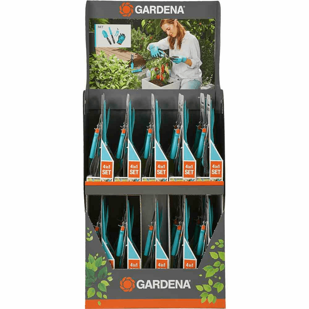 Gardena Set Kleingeräte Grundausstattung - GARDENA - Gartenbedarf > Gartenwerkzeuge > Schaufeln - DerGartenmarkt.de shop.dergartenmarkt.de