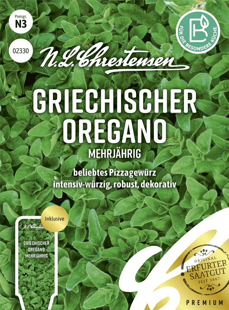 Griechischer Oreganosamen - Chrestensen - Pflanzen > Saatgut > Kräutersamen - DerGartenmarkt.de shop.dergartenmarkt.de
