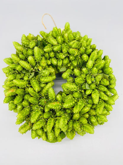 Hopfen Kranz - klassisch 20 cm - Gartenglueck und Bluetenkunst - DerGartenMarkt.de - Dekoration - DerGartenmarkt.de shop.dergartenmarkt.de