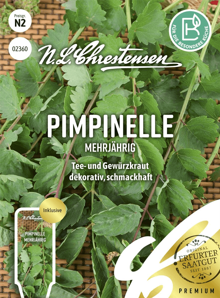 Kleiner Wiesenknopfsamen - Chrestensen - Pflanzen > Saatgut > Kräutersamen - DerGartenmarkt.de shop.dergartenmarkt.de