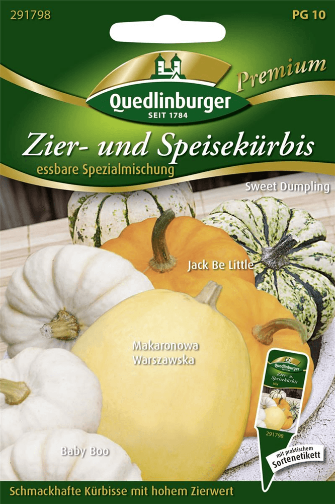Kürbissamen - Quedlinburger Saatgut - Pflanzen > Saatgut > Gemüsesamen > Kürbissamen - DerGartenmarkt.de shop.dergartenmarkt.de