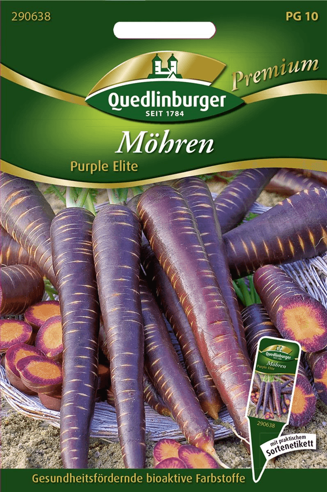 Möhrensamen 'Purple Elite' - Quedlinburger Saatgut - Pflanzen > Saatgut > Gemüsesamen > Möhrensamen - DerGartenmarkt.de shop.dergartenmarkt.de