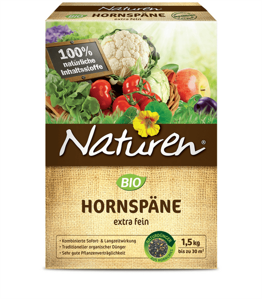 Naturen Bio Hornspäne - Naturen - Gartenbedarf > Dünger - DerGartenmarkt.de shop.dergartenmarkt.de