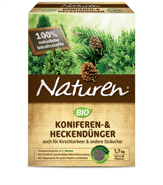Naturen Bio Koniferen- & Heckendünger - Naturen - Gartenbedarf > Dünger - DerGartenmarkt.de shop.dergartenmarkt.de