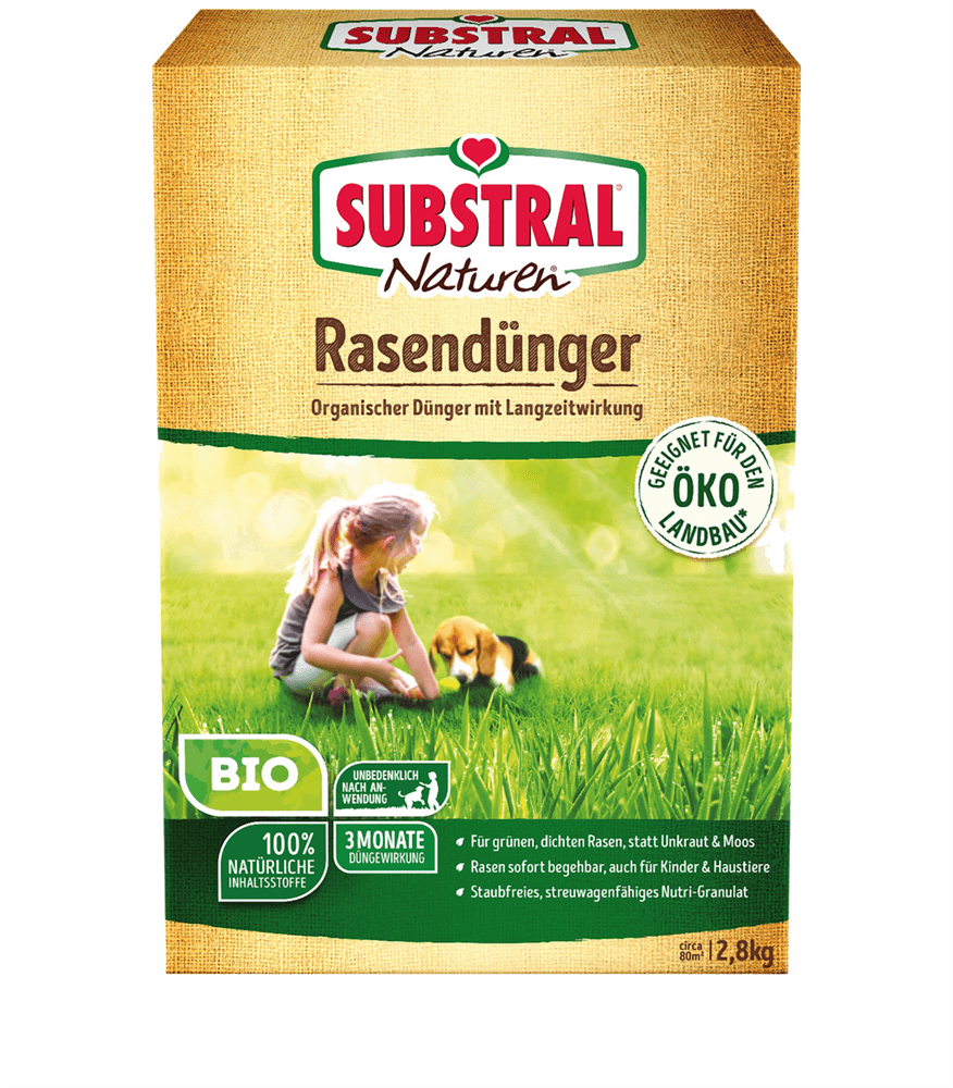 Naturen Bio Rasendünger - Naturen - Gartenbedarf > Dünger > Rasendünger - DerGartenmarkt.de shop.dergartenmarkt.de