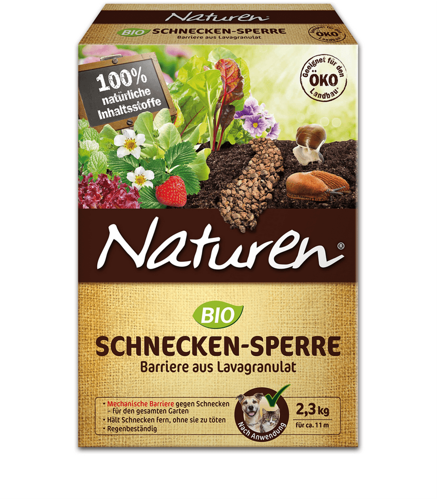 Naturen Bio Schnecken-Sperre - Naturen - Gartenbedarf > Schädlingsbekämpfung - DerGartenmarkt.de shop.dergartenmarkt.de