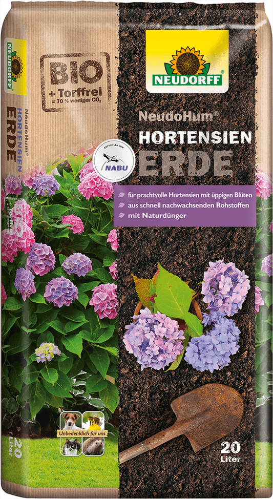NeudoHum Hortensienerde - NeudoHum - Gartenbedarf > Gartenerden > Spezialerden - DerGartenmarkt.de shop.dergartenmarkt.de
