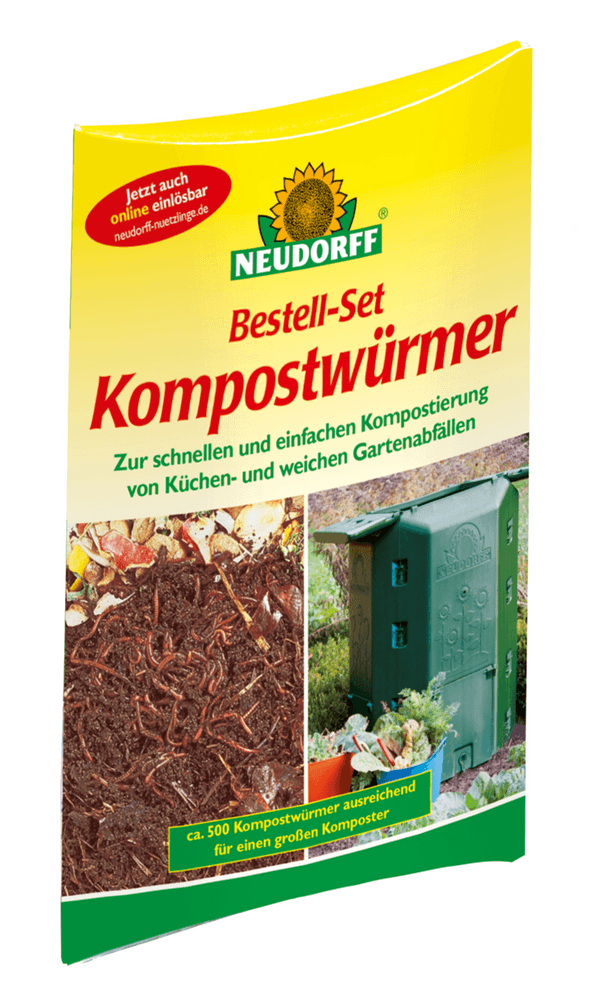 Neudorff Bestell-Set Kompostwürmer - Neudorff - Gartenbedarf > Gartenhilfsmittel - DerGartenmarkt.de shop.dergartenmarkt.de