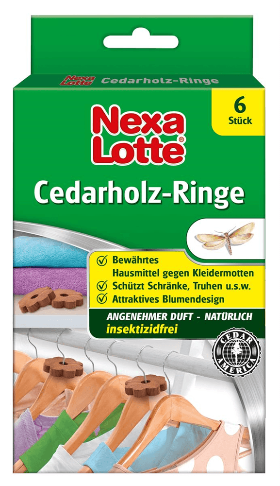 Nexa-Lotte Cedarholzringe - Nexa-Lotte - Gartenbedarf > Schädlingsbekämpfung - DerGartenmarkt.de shop.dergartenmarkt.de