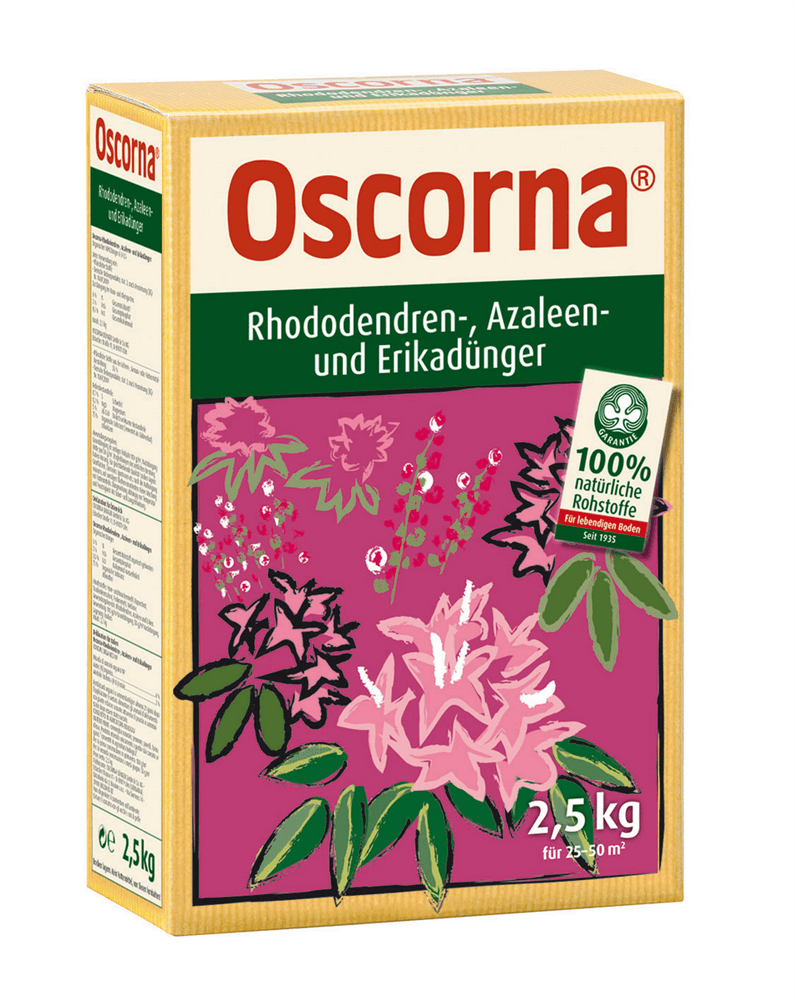 Oscorna Rhododendren-, Azaleen- und Erikadünger - Oscorna - Gartenbedarf > Dünger - DerGartenmarkt.de shop.dergartenmarkt.de
