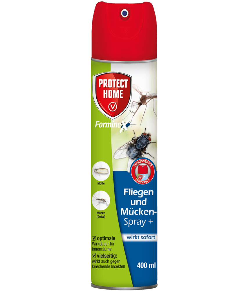 Protect Home Fliegen und Mücken Spray+ FormineX - Protect Home - Gartenbedarf > Schädlingsbekämpfung - DerGartenmarkt.de shop.dergartenmarkt.de