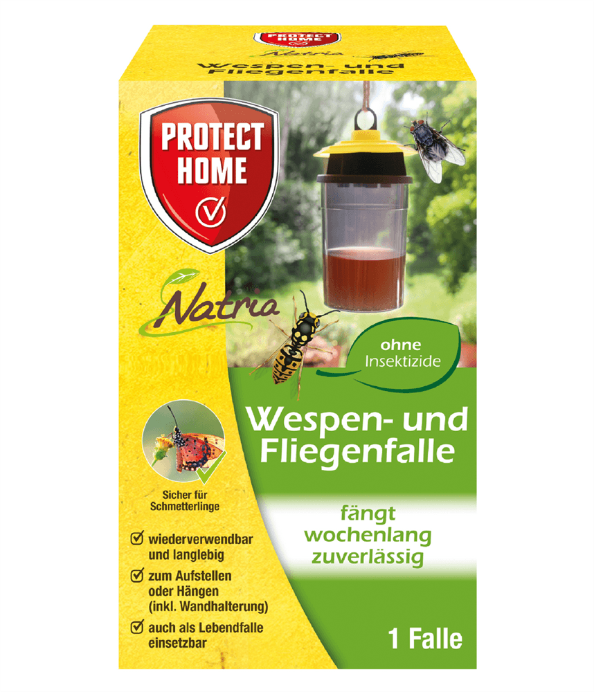 Protect Home Fliegen- und Wespenfall Natria - Protect Home - Gartenbedarf > Schädlingsbekämpfung - DerGartenmarkt.de shop.dergartenmarkt.de