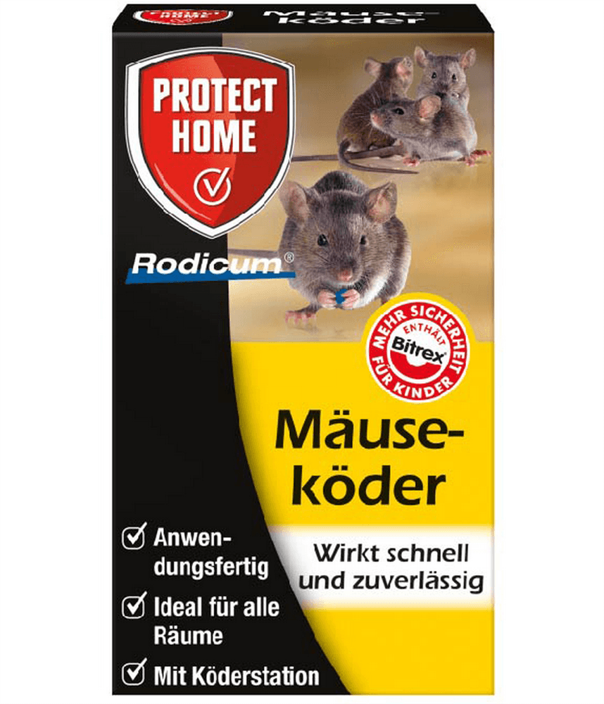 Protect Home Mäuseköder Rodicum - Protect Home - Gartenbedarf > Schädlingsbekämpfung - DerGartenmarkt.de shop.dergartenmarkt.de