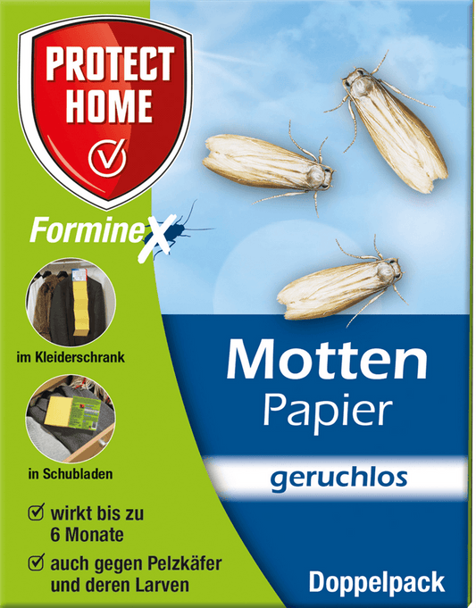 Protect Home Mottenpapier FormineX - Protect Home - Gartenbedarf > Schädlingsbekämpfung - DerGartenmarkt.de shop.dergartenmarkt.de