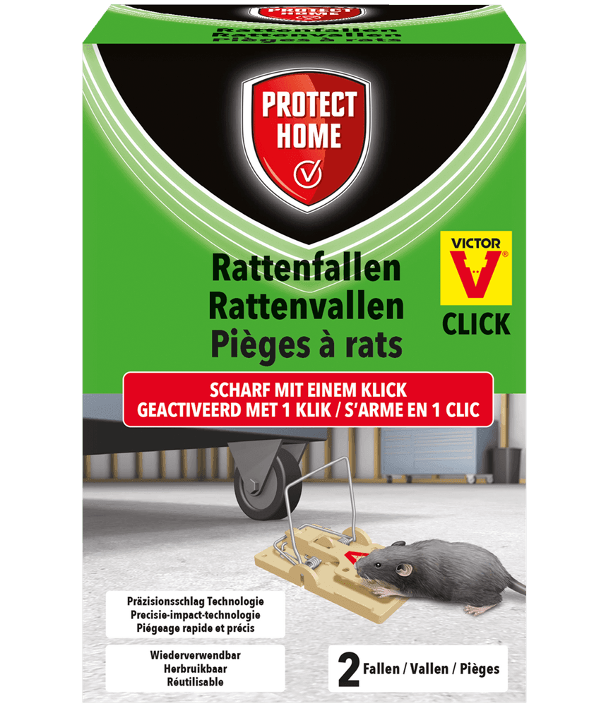 Protect Home Rattenfalle Click - Protect Home - Gartenbedarf > Schädlingsbekämpfung - DerGartenmarkt.de shop.dergartenmarkt.de