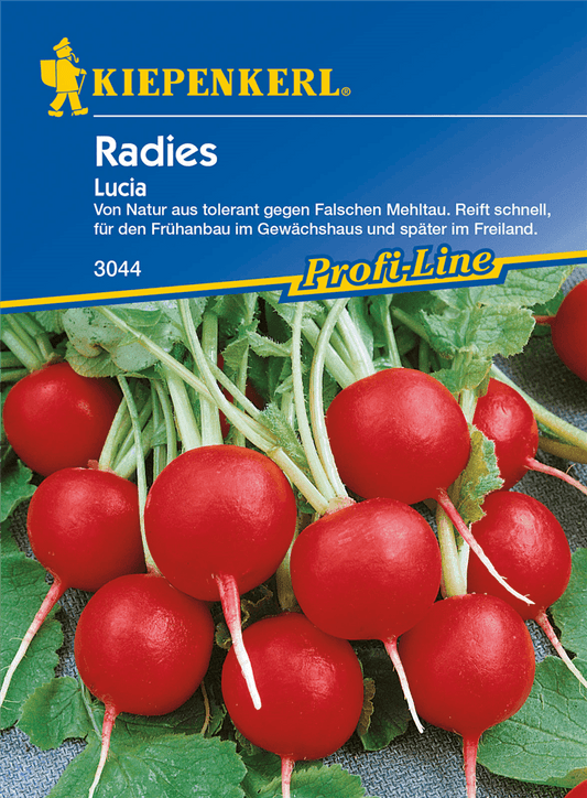 Radieschen 'Lucia' - Kiepenkerl - Pflanzen > Saatgut > Gemüsesamen > Radieschensamen - DerGartenmarkt.de shop.dergartenmarkt.de