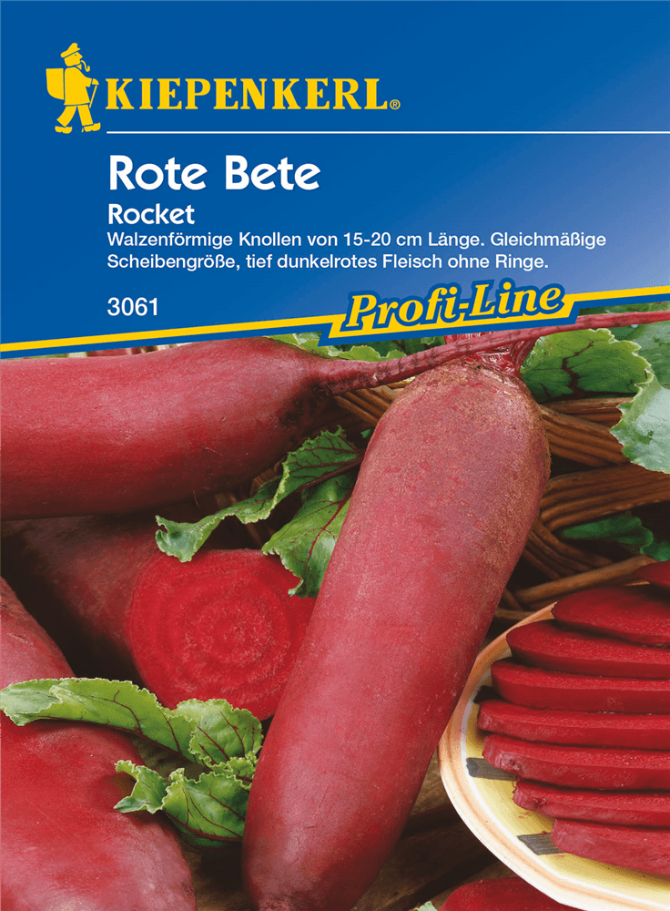Rote Beete 'Rocket' - Kiepenkerl - Pflanzen > Saatgut > Gemüsesamen > Rote Beete-Samen - DerGartenmarkt.de shop.dergartenmarkt.de