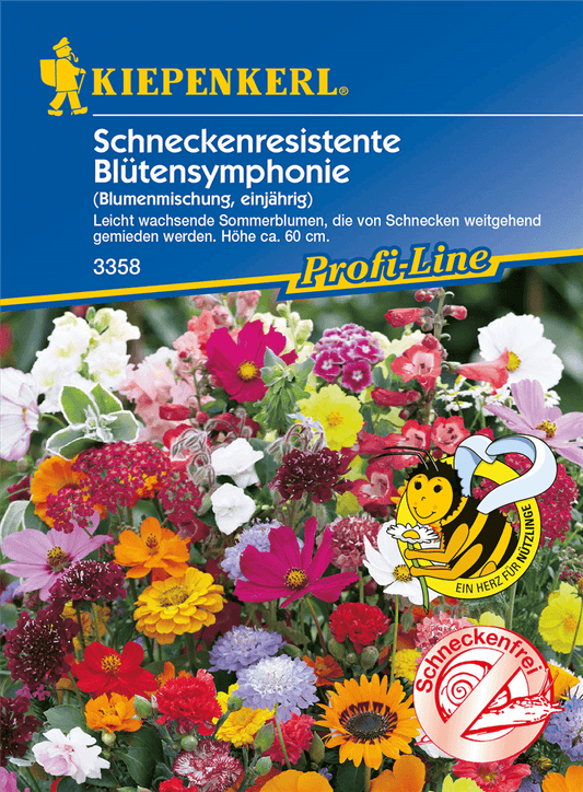 Schneckenresistente Blütensymphonie - Kiepenkerl - Pflanzen > Saatgut > Blumensamen > Blumensamen-Mischung - DerGartenmarkt.de shop.dergartenmarkt.de