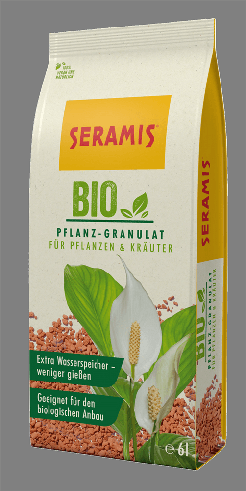 Seramis BIO-Pflanz-Granulat für Zimmerpflanzen 6 l - Seramis - Gartenbedarf > Gartenerden > Substrate - DerGartenmarkt.de shop.dergartenmarkt.de