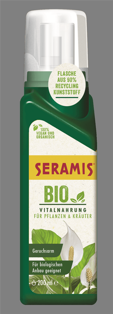 Seramis BIO-Vitalnahrung für Zimmerpflanzen 200 ml - Seramis - Gartenbedarf > Dünger - DerGartenmarkt.de shop.dergartenmarkt.de
