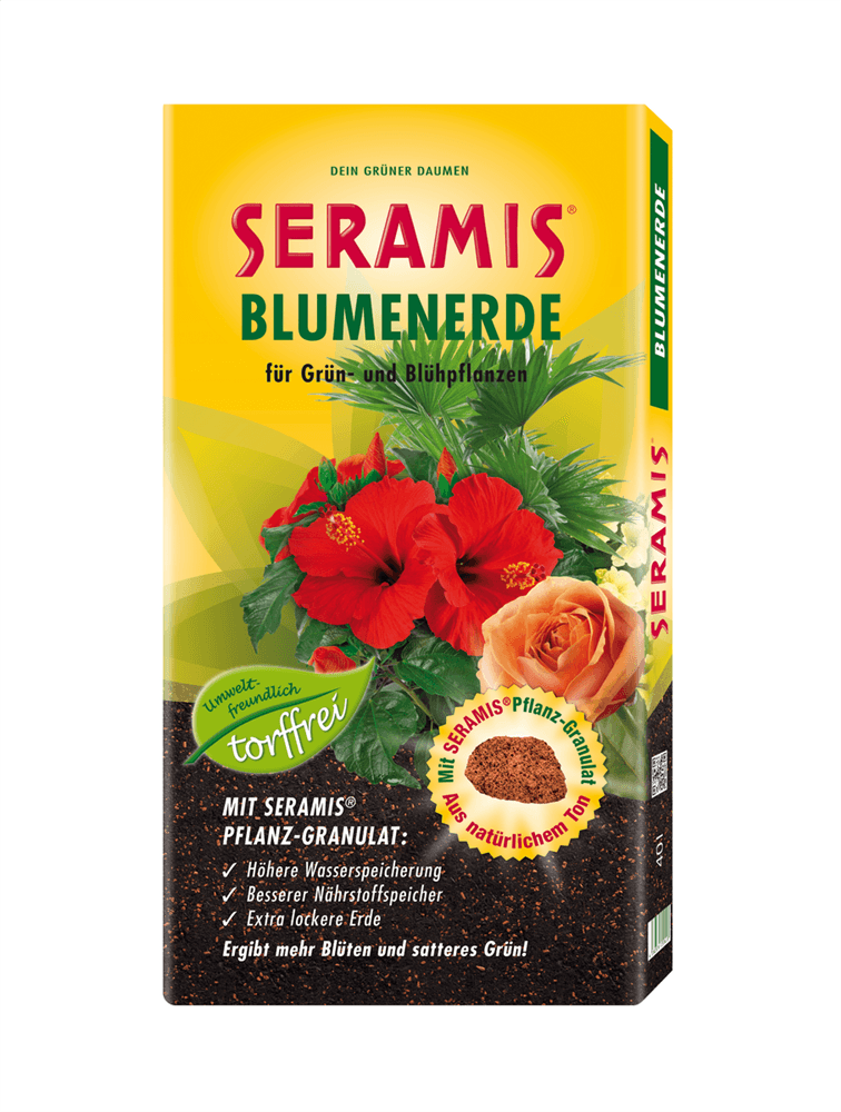 Seramis Blumenerde ohne Torf - Seramis - Gartenbedarf > Gartenerden > Torffreie Erden - DerGartenmarkt.de shop.dergartenmarkt.de
