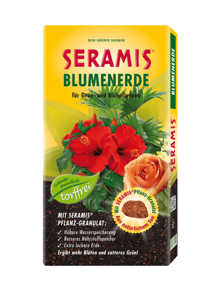 Seramis Blumenerde ohne Torf - Seramis - Gartenbedarf > Gartenerden > Torffreie Erden - DerGartenmarkt.de shop.dergartenmarkt.de