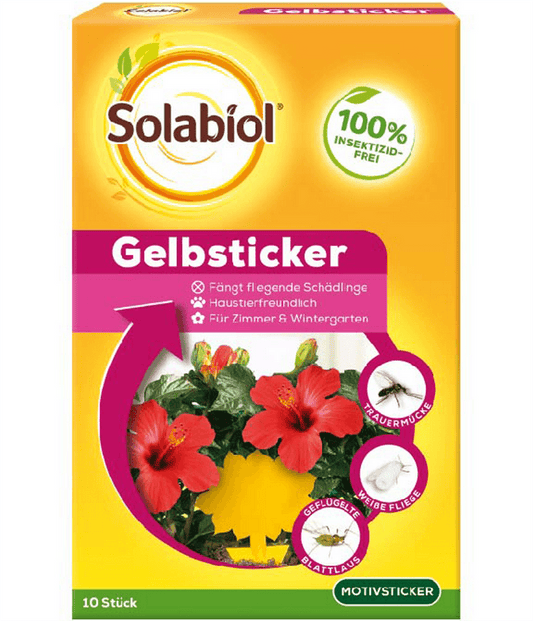 Solabiol® Gelbsticker - Solabiol - Gartenbedarf > Pflanzenschutz - DerGartenmarkt.de shop.dergartenmarkt.de