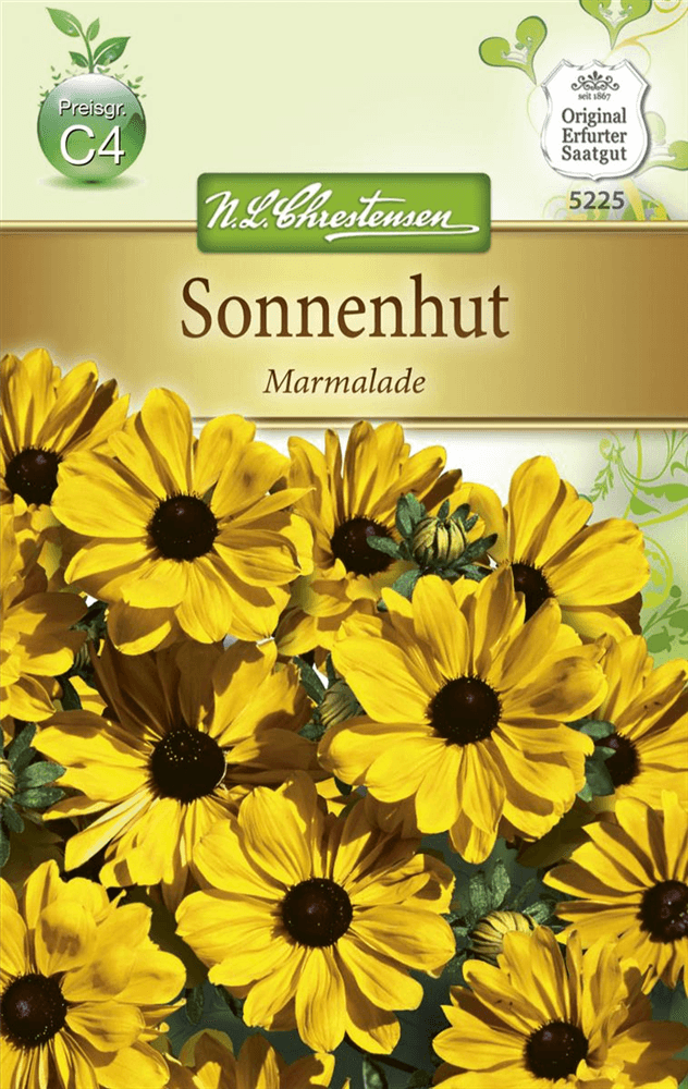Sonnenhutsamen 'Marmalade' - Chrestensen - Pflanzen > Saatgut > Blumensamen > Blumensamen, mehrjährig - DerGartenmarkt.de shop.dergartenmarkt.de