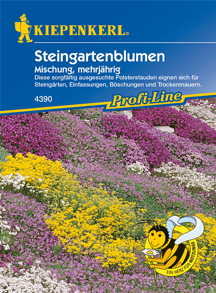 Steingartenstauden - Kiepenkerl - Pflanzen > Saatgut > Blumensamen > Blumensamen-Mischung - DerGartenmarkt.de shop.dergartenmarkt.de