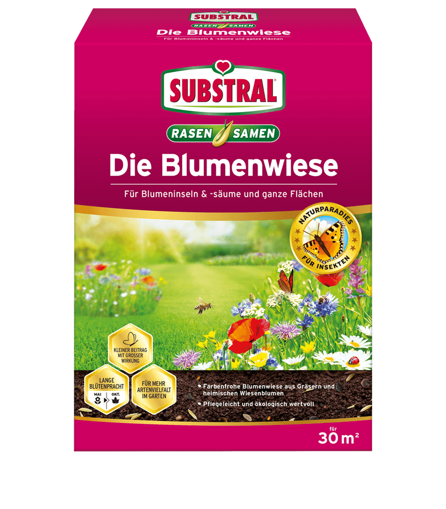 Substral Die Blumenwiese Rasen-&Blumensamen - Substral - Pflanzen > Saatgut > Rasensamen - DerGartenmarkt.de shop.dergartenmarkt.de