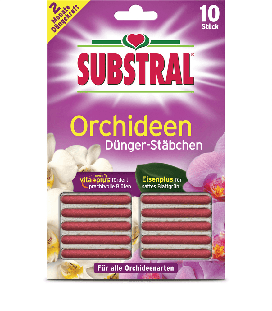 Substral Dünger-Stäbchen für Orchideen - Substral - Gartenbedarf > Dünger - DerGartenmarkt.de shop.dergartenmarkt.de