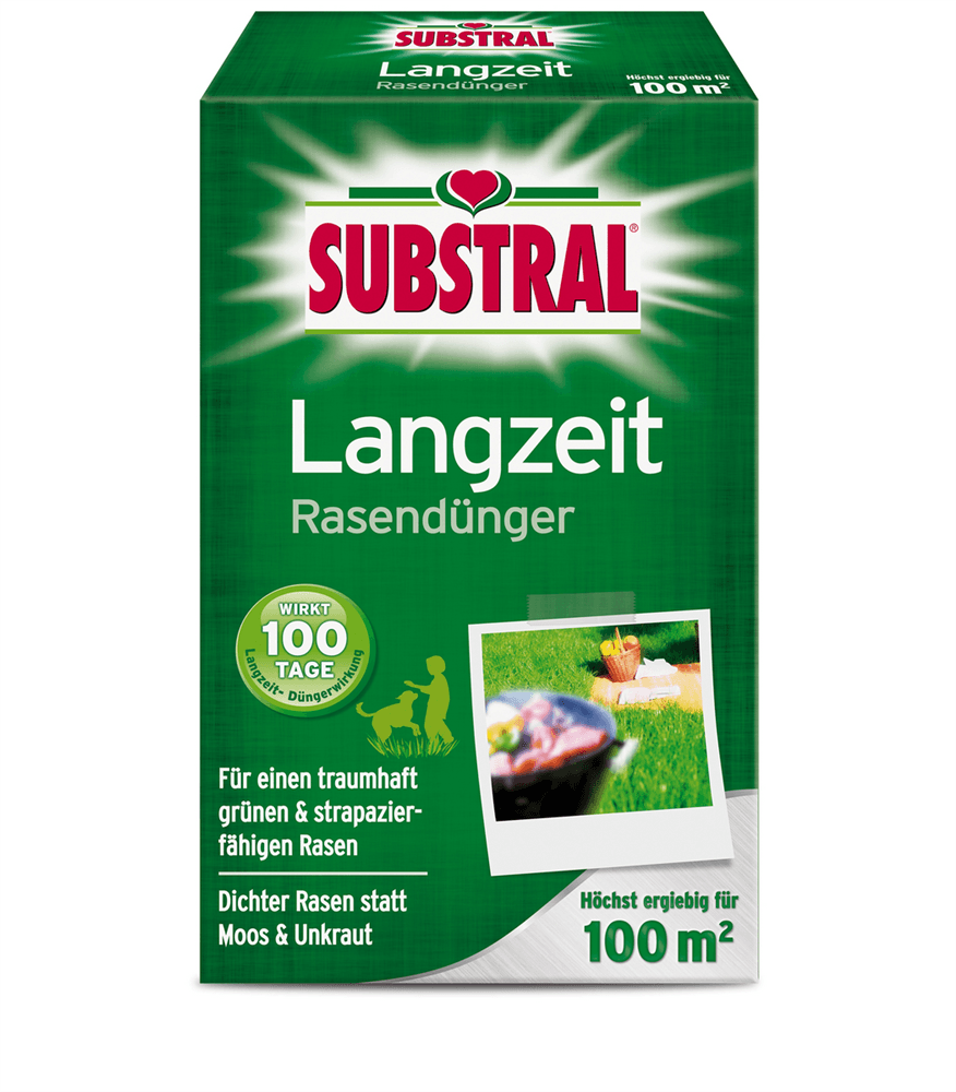 Substral Langzeit Rasen-Dünger - Substral - Gartenbedarf > Dünger > Rasendünger - DerGartenmarkt.de shop.dergartenmarkt.de