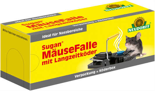 Sugan MäuseFalle mit Langzeitköder - Sugan - Gartenbedarf > Schädlingsbekämpfung - DerGartenmarkt.de shop.dergartenmarkt.de