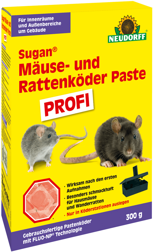 Sugan Ratten- und MäuseköderPaste PROFI - Sugan - Gartenbedarf > Schädlingsbekämpfung - DerGartenmarkt.de shop.dergartenmarkt.de