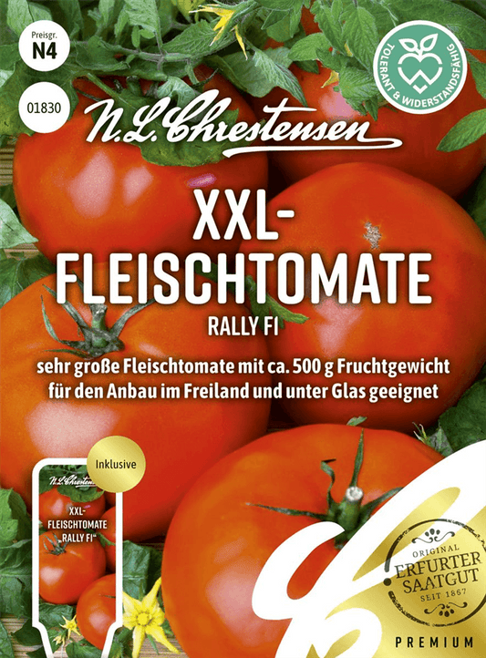 Tomatensamen 'Rally' - Chrestensen - Pflanzen > Saatgut > Gemüsesamen > Tomatensamen - DerGartenmarkt.de shop.dergartenmarkt.de