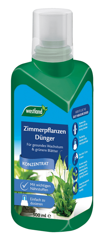 Westland Flüssigdünger für Zimmerpflanzen 500 ml - Westland - Gartenbedarf > Dünger - DerGartenmarkt.de shop.dergartenmarkt.de