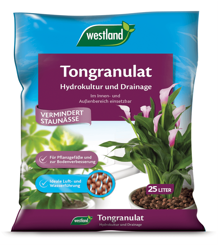 Westland Tongranulat - Westland - Gartenbedarf > Gartenerden > Blähton und Hydrokultur - DerGartenmarkt.de shop.dergartenmarkt.de