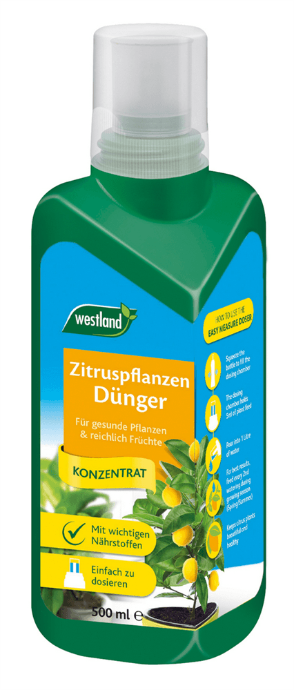Westland Zitruspflanzendünger 500 ml - Westland - Gartenbedarf > Dünger - DerGartenmarkt.de shop.dergartenmarkt.de