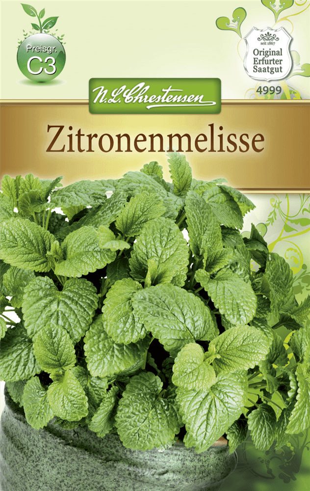Zitronen-Melissensamen - Chrestensen - Pflanzen > Saatgut > Kräutersamen - DerGartenmarkt.de shop.dergartenmarkt.de